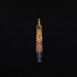 Reaper XL Hybrid Dynavap Stem + Book-Matched WPA Spinning Mouthpiece 𓌜