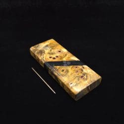 Dynavap Dugout Device/Material Storage Case-Buckeye Burl Hybrid XL