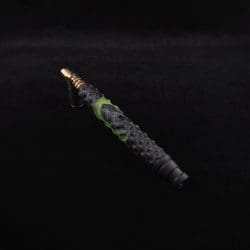 High Class Reaper XL Hybrid Dynavap Stem + Book-Matched Ebony WPA Spinning Mouthpiece 𓌜