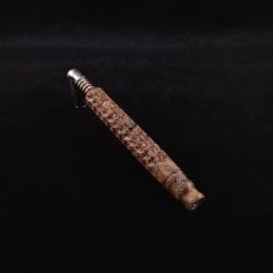 Dynavap Dragon Scale 3D XL Burl Stem + Book-Matched Mouthpiece-NEW Design! 🔥🐍