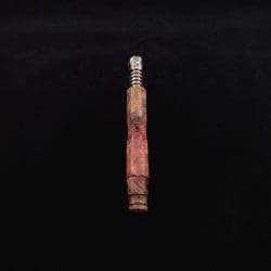 Specialty No-Roll Burl Dynavap Stem + Matching Spinning Mouthpiece-New!