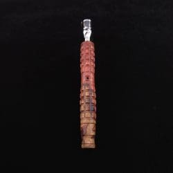 Dynavap Gridlock XL Burl Stem + Book-Matched Mouthpiece - New Design!🔥