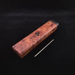 Dynavap Single Device Storage Case-Amboyna Burl/Malaysian Ebony Wood🔥
