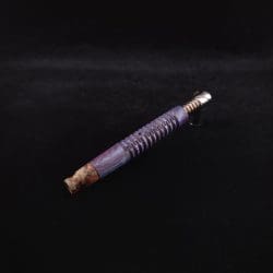 Cross-Link Quilted Flame Maple XL Dynavap Stem + Matched Mouthpiece - Limited Run! 🍀
